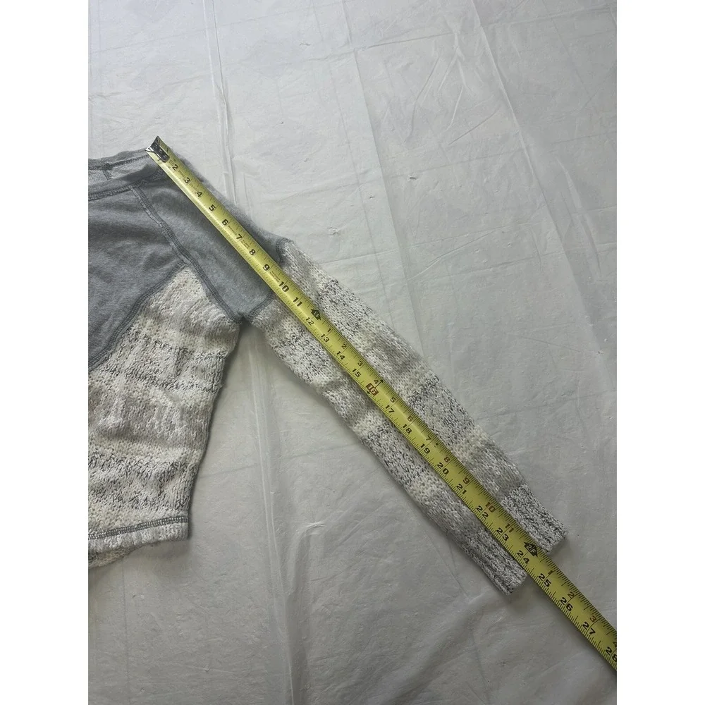 Free people pullover sweater Cropped size XS Cotton Blend